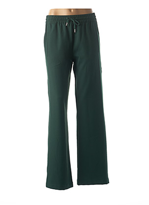 Pantalon casual vert ESSENTIEL pour femme