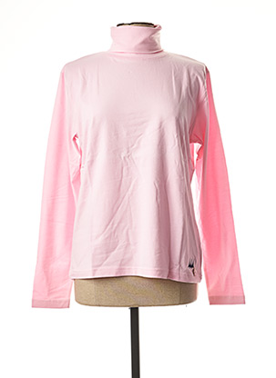 T-shirt manches longues rose ERIC TABARLY pour femme