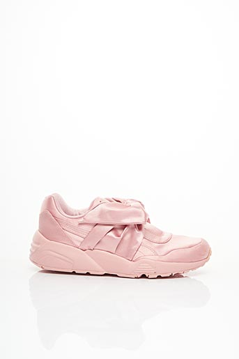 puma femme rose ruban