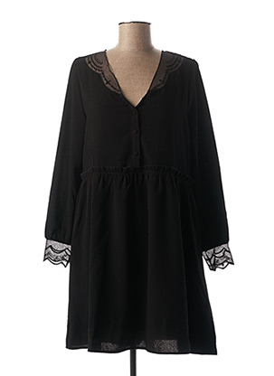 Robe courte noir CHERRY PARIS pour femme