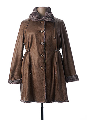 Femme Vêtements Manteaux Manteaux longs et manteaux dhiver Sigmund coat Semicouture en coloris Marron 