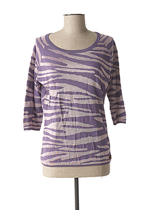 Pull col rond violet O'NEILL pour femme