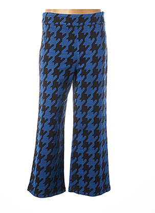 Pantalon casual bleu ELEONORA AMADEI pour femme