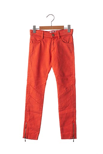 Pantalon casual orange MARESE pour fille