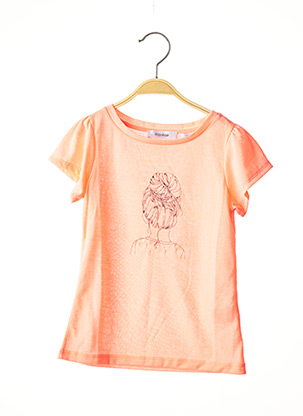 T-shirt manches courtes rose MARESE pour fille