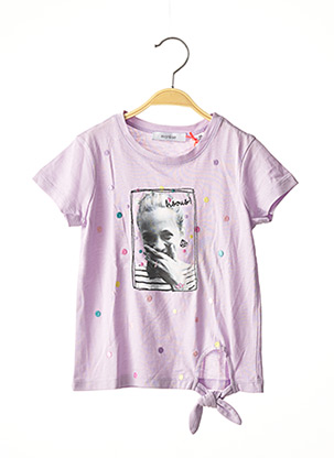 T-shirt manches longues violet MARESE pour fille