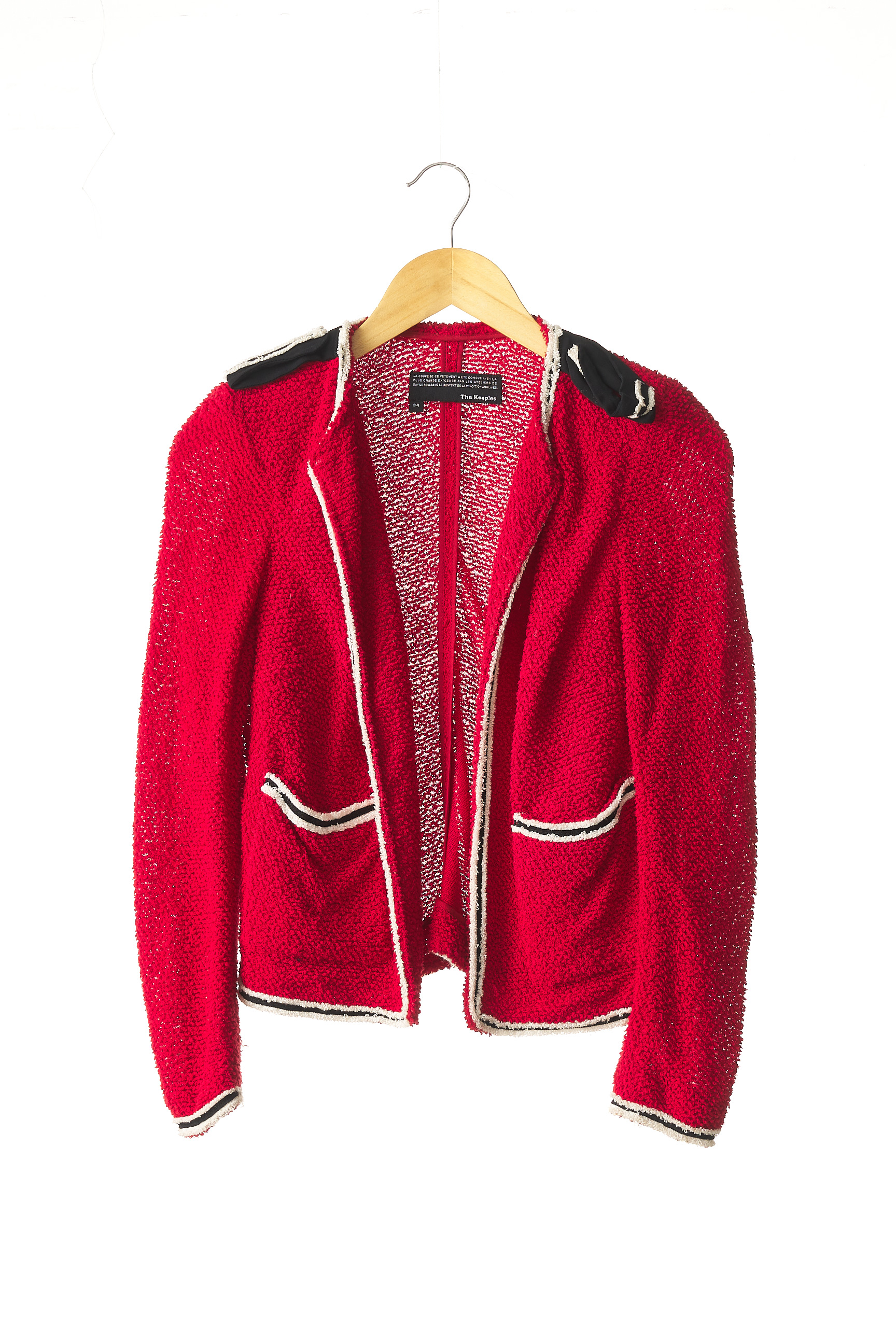 The Kooples Cardigans Femme De Couleur Rouge En Occasion 1677068-rouge0 -  Modz