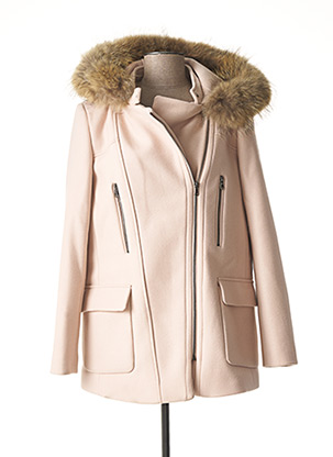 Manteau court rose ZAPA pour femme