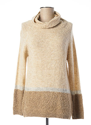 Pull col rond beige MEXX pour femme