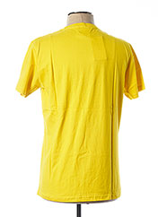 T-shirt manches courtes jaune UNICO pour homme seconde vue