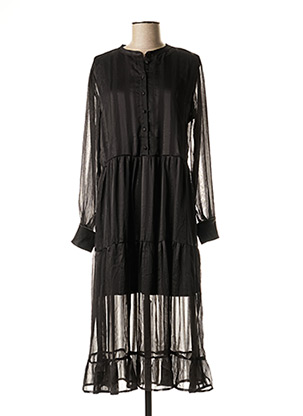 Robe longue noir GRACE & MILA pour femme