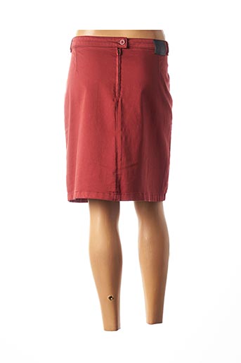 jupe courte orange