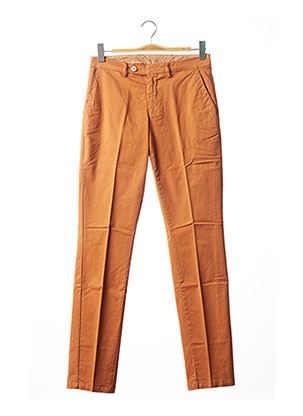 Pantalon chino orange STOZZI ADRIANO pour femme