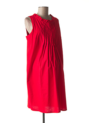Robe maternité rouge MENONOVE pour femme