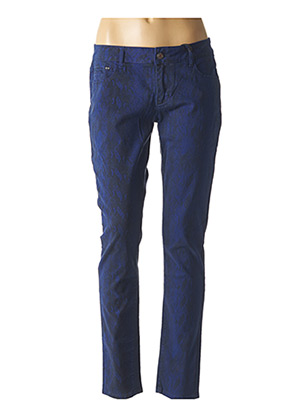 Pantalon slim bleu MKT STUDIO pour femme