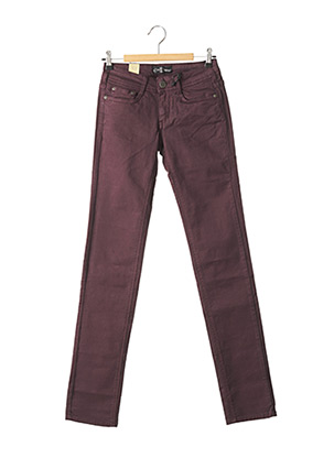 Pantalon slim violet CIMARRON pour femme