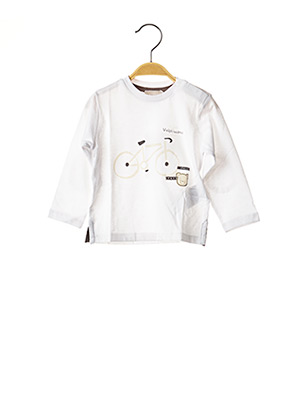 T-shirt manches longues blanc CHICCO pour enfant