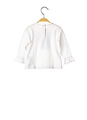 Poncho blanc CHICCO pour fille seconde vue