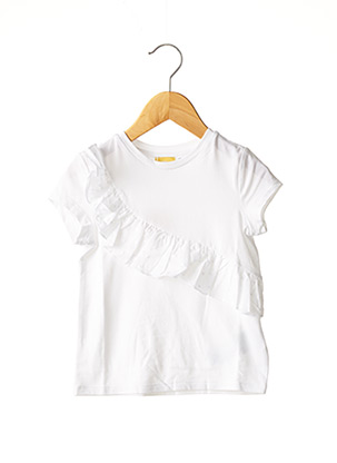 T-shirt manches longues blanc CHICCO pour fille