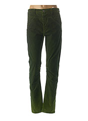 Pantalon casual vert HIGH pour femme seconde vue