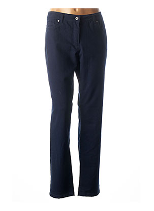 Pantalon casual bleu BRANDTEX pour femme