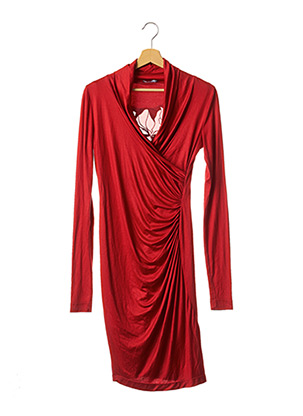 Robe mi-longue rouge BYBLOS pour femme