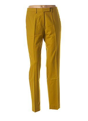Pantalon droit jaune PAUL SMITH pour femme