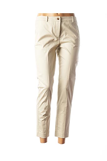 Pantalon 7/8 beige ROSSO 35 pour femme