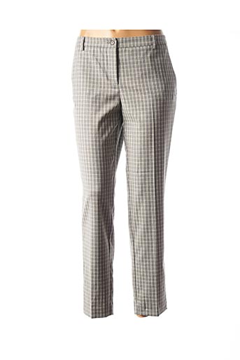 Pantalon casual gris ROSSO 35 pour femme