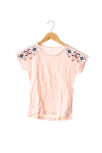 T-shirt manches courtes rose NAME IT pour fille