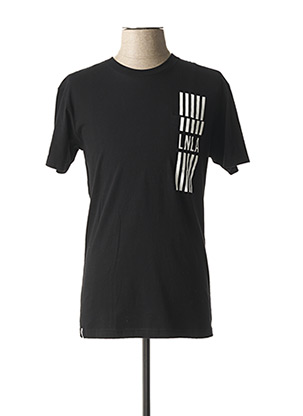T-shirt noir LNLA pour homme