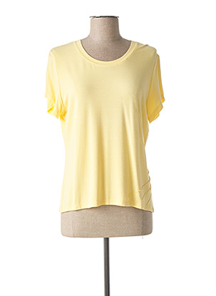 T-shirt jaune FRANCE RIVOIRE pour femme