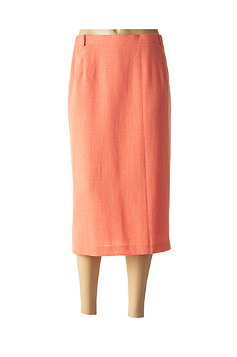 jupe longue orange
