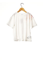 T-shirt manches courtes blanc MAYORAL pour fille seconde vue