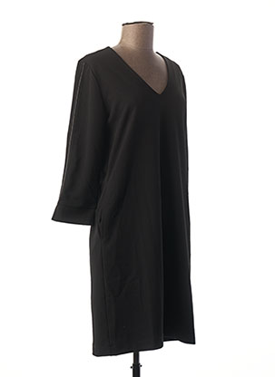 Robe mi-longue noir GARCIA pour femme