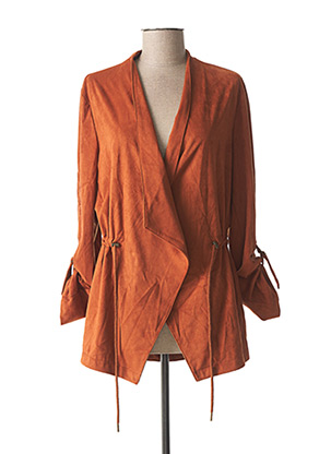 Veste casual orange DESIGUAL pour femme