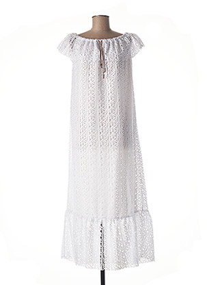 Robe longue blanc ODEMAI pour femme