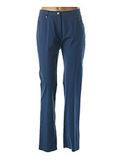 Pantalon casual bleu JUMFIL pour femme seconde vue