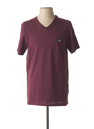 T-shirt manches courtes violet ARMITA pour homme