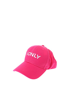 Casquette rose ONLY pour fille