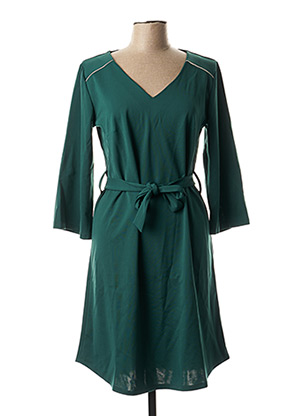 Robe mi-longue vert MULTIPLES pour femme