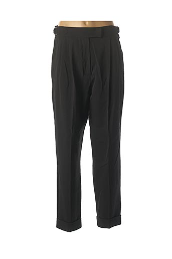 Pantalon casual noir SPORTMAX pour femme