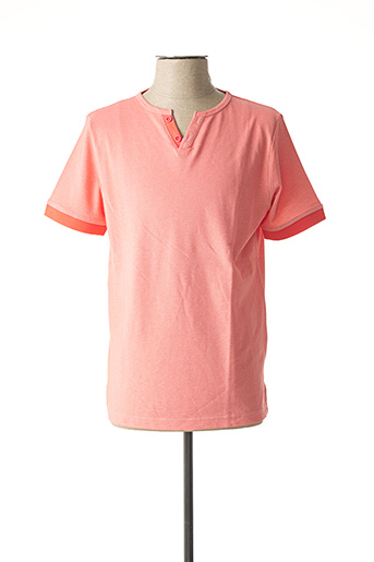 T-shirt manches courtes rose BERAC pour homme