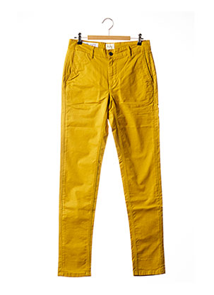 Pantalon casual jaune SERGE BLANCO pour homme