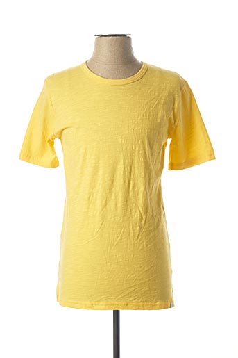 T-shirt manches courtes jaune MINIMUM pour homme