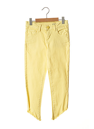 Pantalon casual jaune GUESS pour fille
