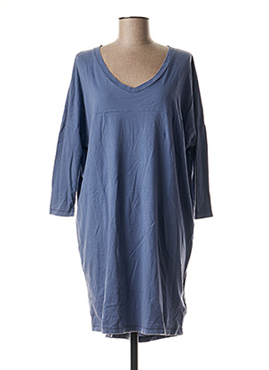 Robe courte bleu AMERICAN VINTAGE pour femme