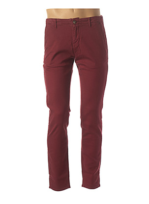 Pantalon casual rouge SERGE BLANCO pour homme
