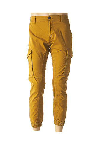 Pantalon casual jaune JACK & JONES pour homme