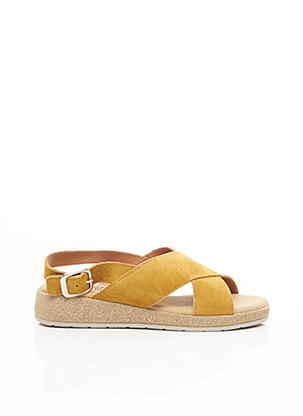Sandales/Nu pieds beige AYOKA pour femme